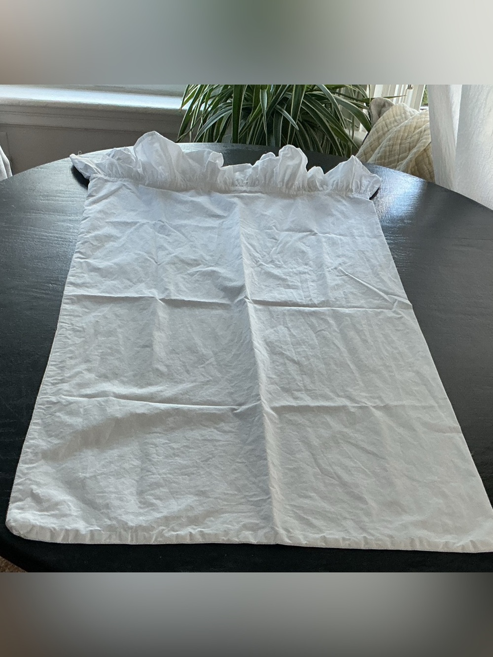 EUC Simply Shabby Chic Crisp White Sham